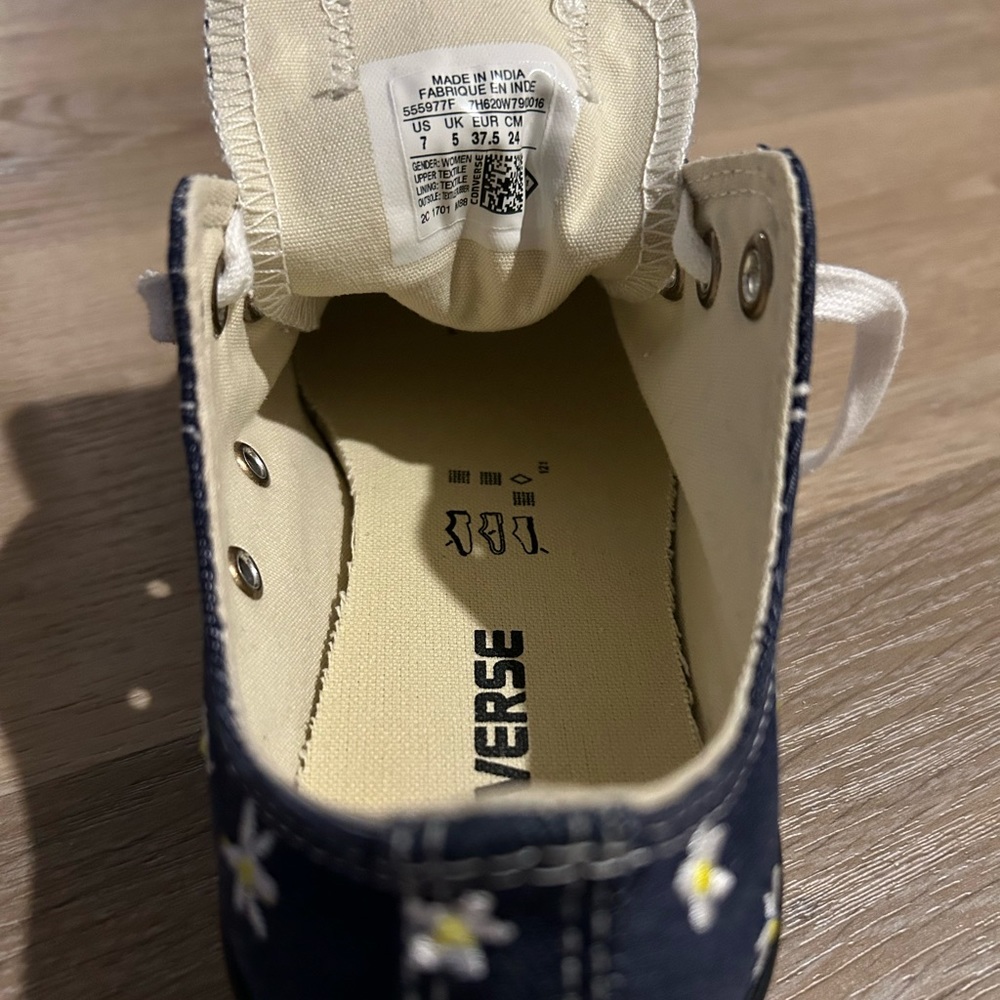 Daisy denim low tops - Picture 6 of 6